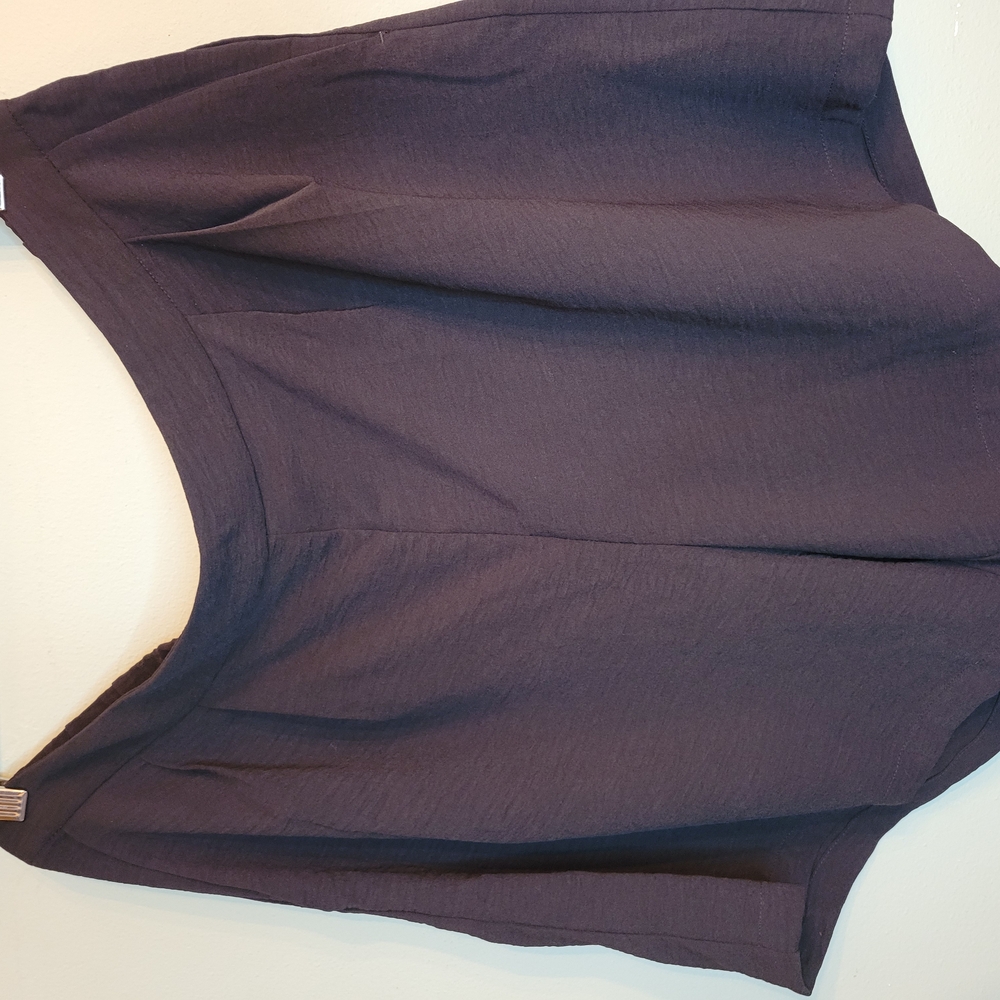 Dark Gray Sleeveless Top